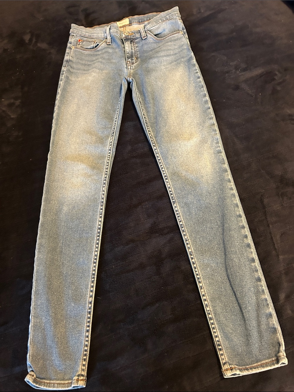 Hudson Jeans Women's Light Wash Skinny Jeans